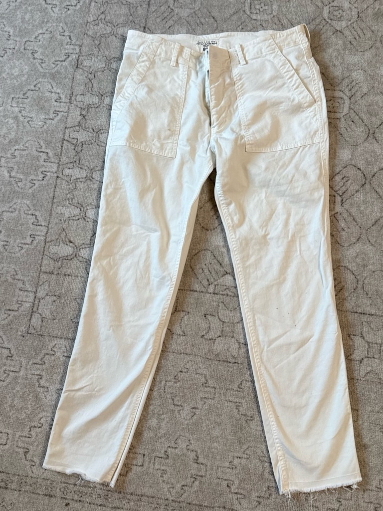Nili Lotan Nili Lotan Chino White Jeans Size 6